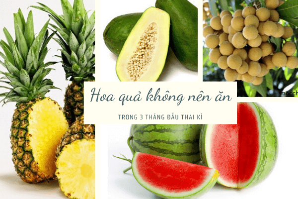 bà bầu không nên ăn trái cây