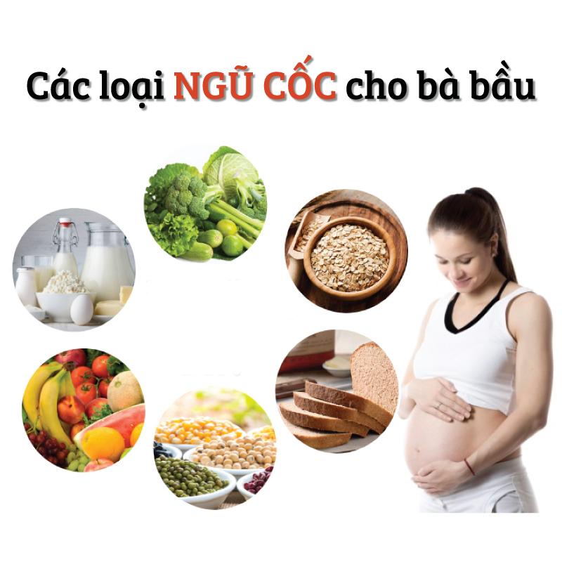 ngũ cốc cho bà bầu