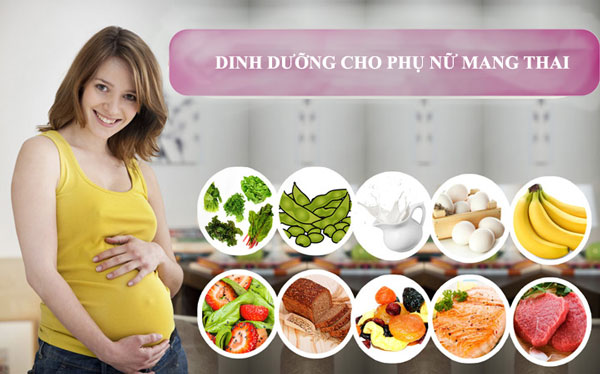 dinh dưỡng cho bà bầu